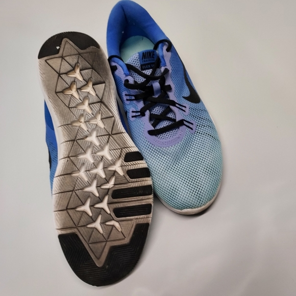 Nike Women's Flex Training TR7 Blue Running Shoes Sneakers  - Picture 6 of 6